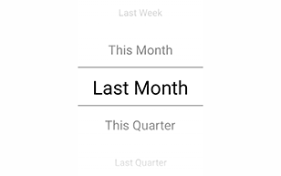 Multiple Preset Date Ranges