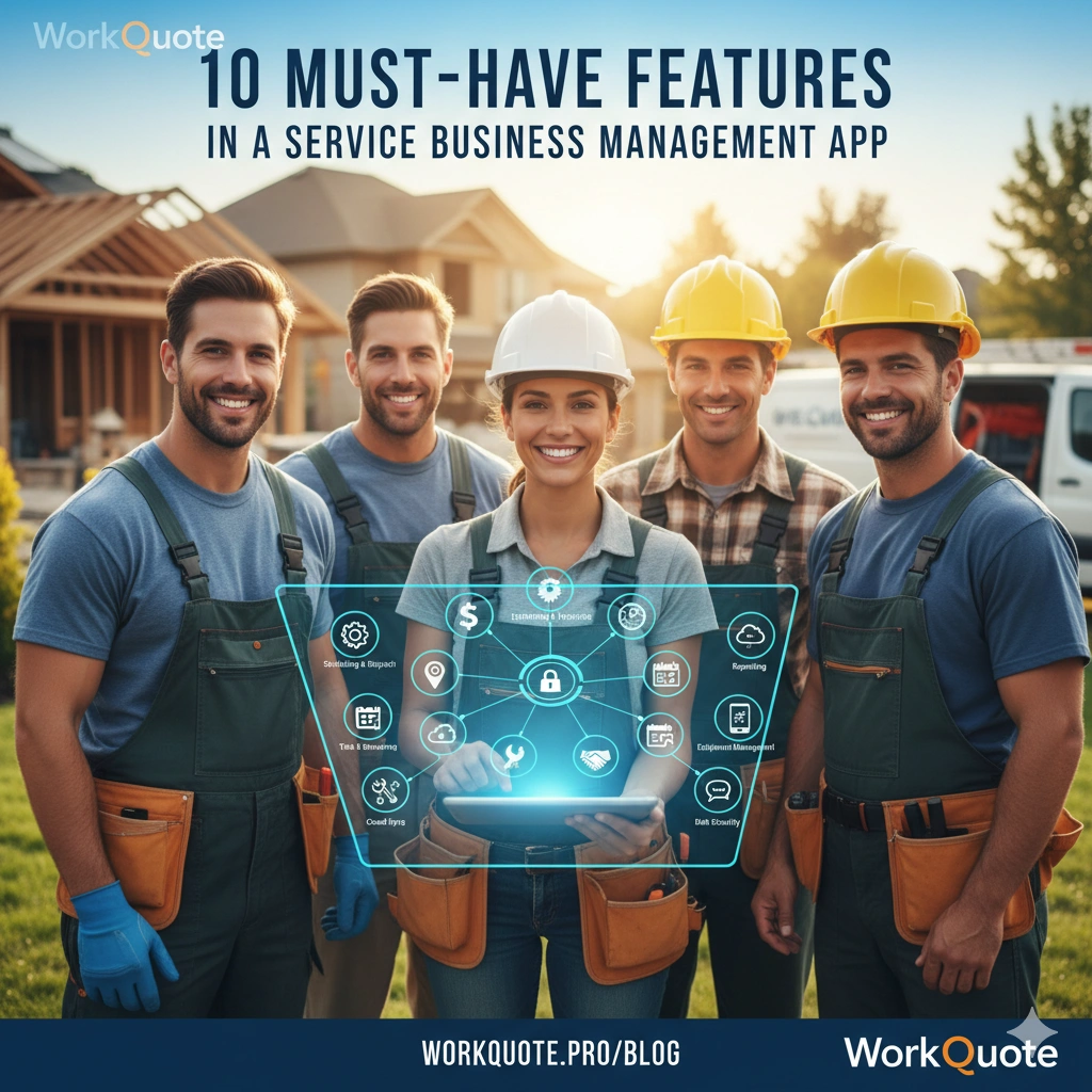 10 Must-Have Features in a Service Business Management App Header Image
