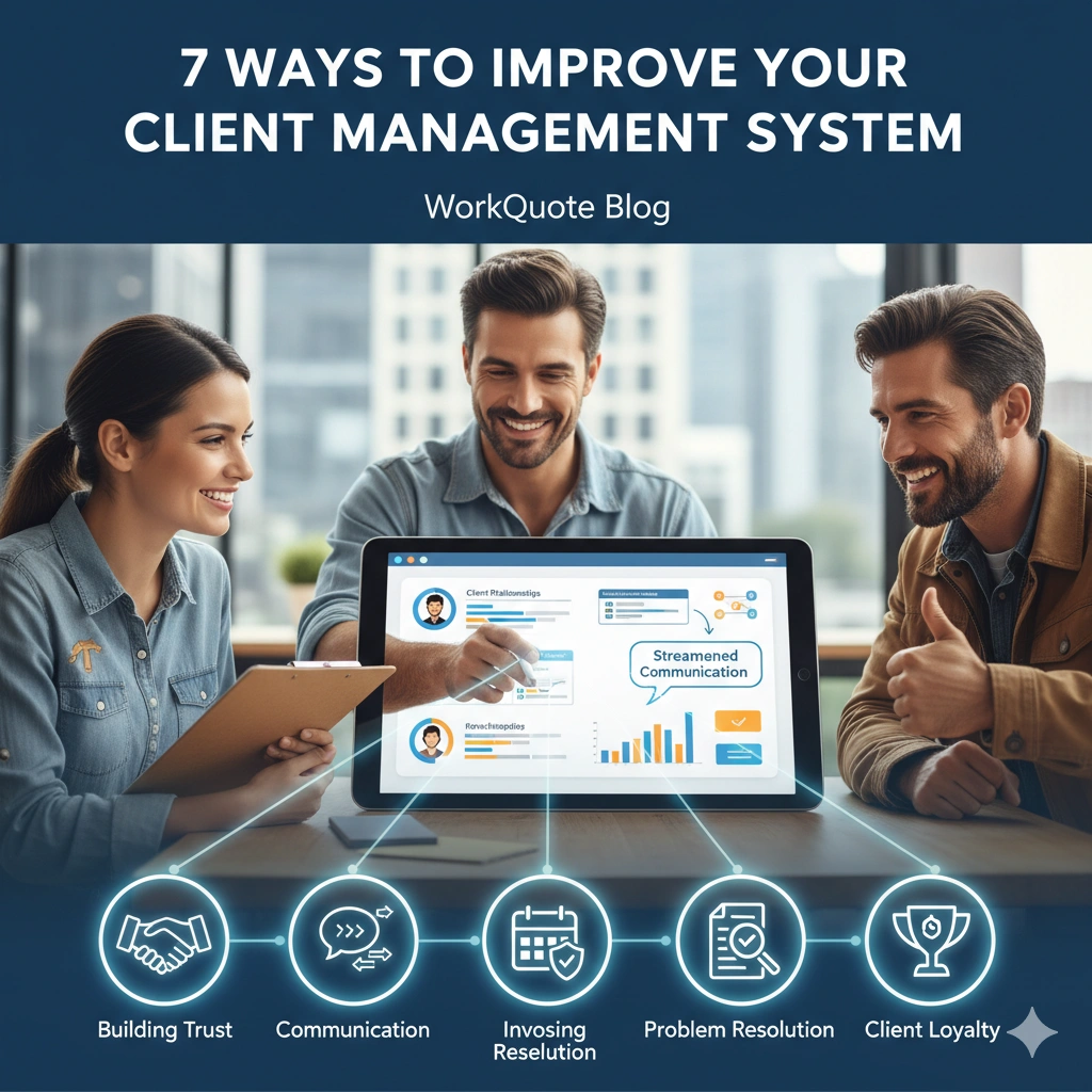 7 Ways to Improve Your Client Management System Header Image