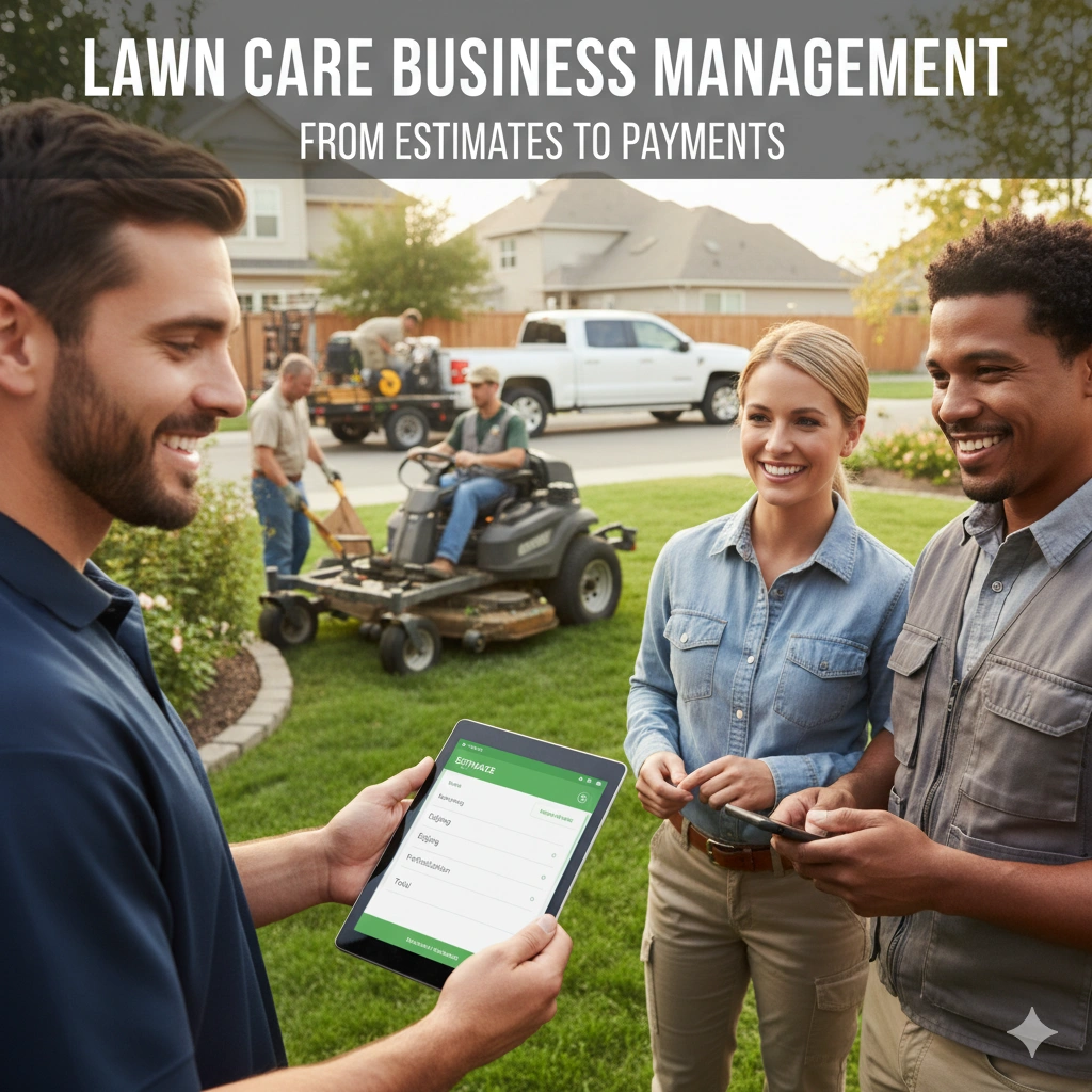 Lawn Care Business Management: From Estimates to Payments Header Image